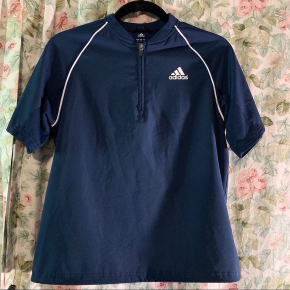 ADIDAS - Quarter Zip Short Sleeve - Picture 1 of 6